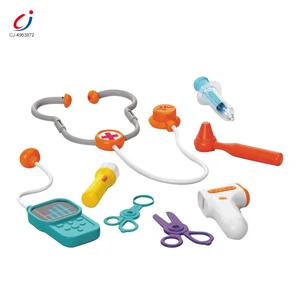 Chengji Plastic Pretend Doctor Toy Set Pre-school Kids Medial Kit Set Funny Family Educational Plastic Doctor Tool Toy Set Child