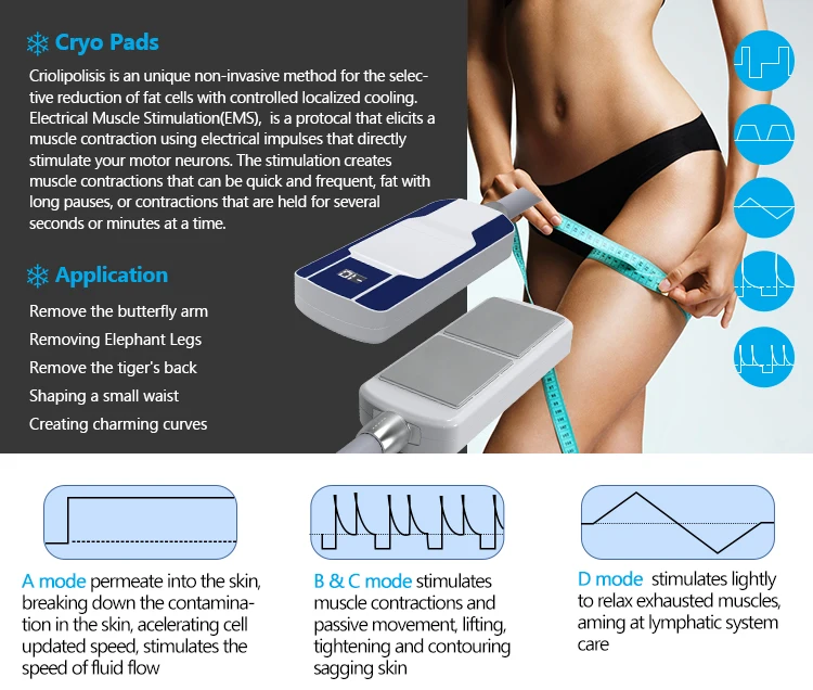 8 Pads Cryo Lipolysis Cryotherapy Fat Freezing Body Sculpting Machine 6 Discover the professional 8 Pads Cryo Lipolysis Cryotherapy Machine for non-invasive fat freezing, body sculpting, slimming, and advanced cryotherapy contouring treatments for salons and med spas. 8 Pads Cryo Lipolysis Cryotherapy Fat Freezing Body Sculpting Machine
