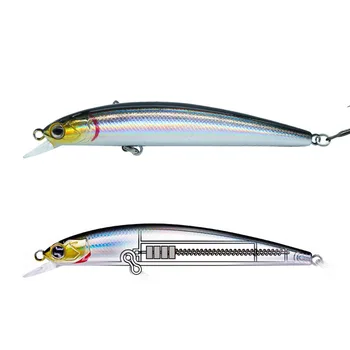 Lure Bait Chopping Silver Ship Far Submerged Mino Minnow Dead Flying System Cross-border Fresh Water False Bait Hooks – Minnow – view 4