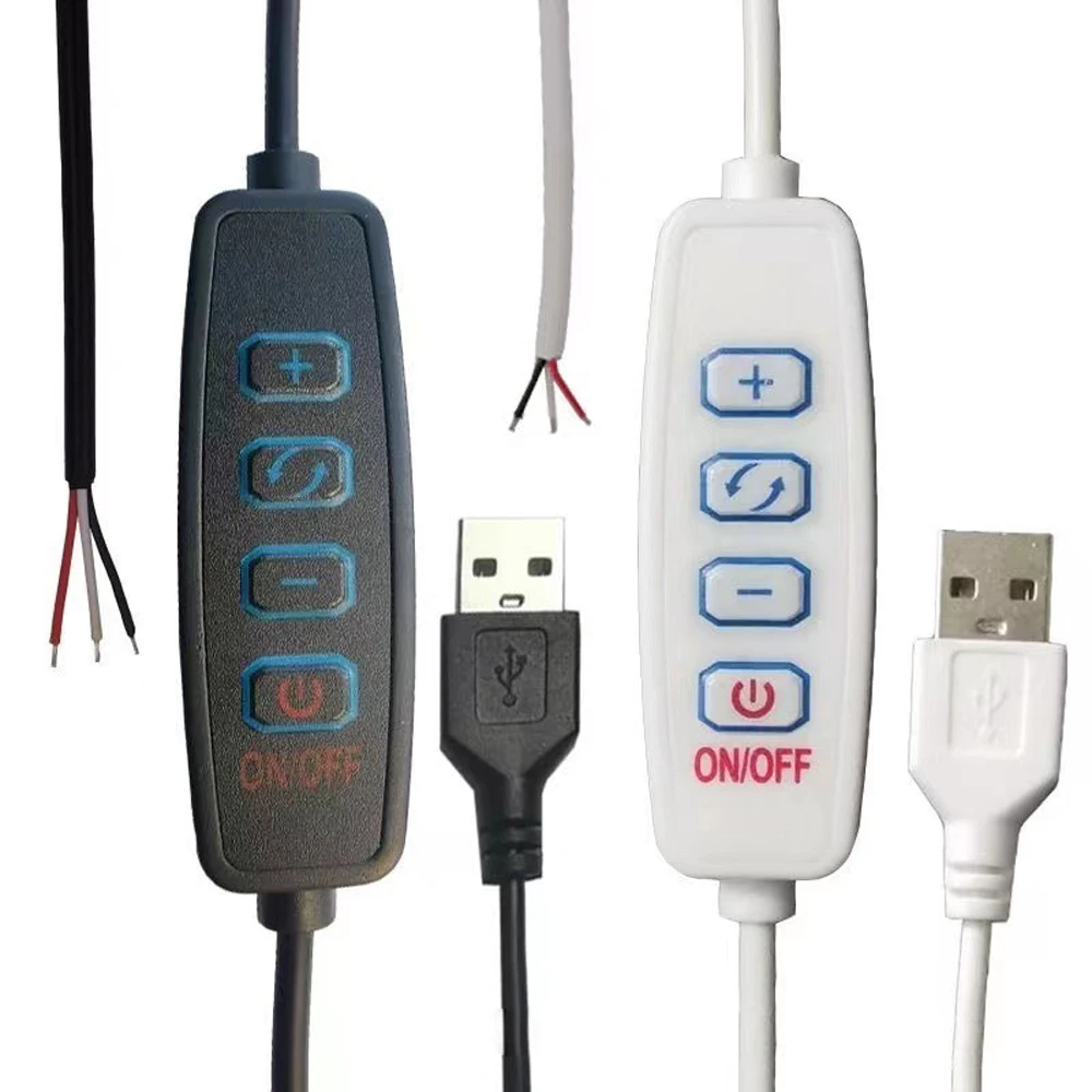 Supply Line Extension Cable on OFF Switch Adapter USB Port LED Dimmer ...
