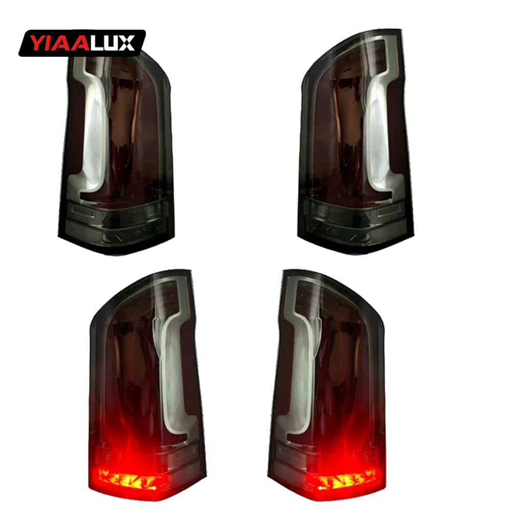 factory Upgrade Full LED tail light tail lamp assembly for Benz Vito W447 taillight 2016-2021 plug and play dynamic taillamp