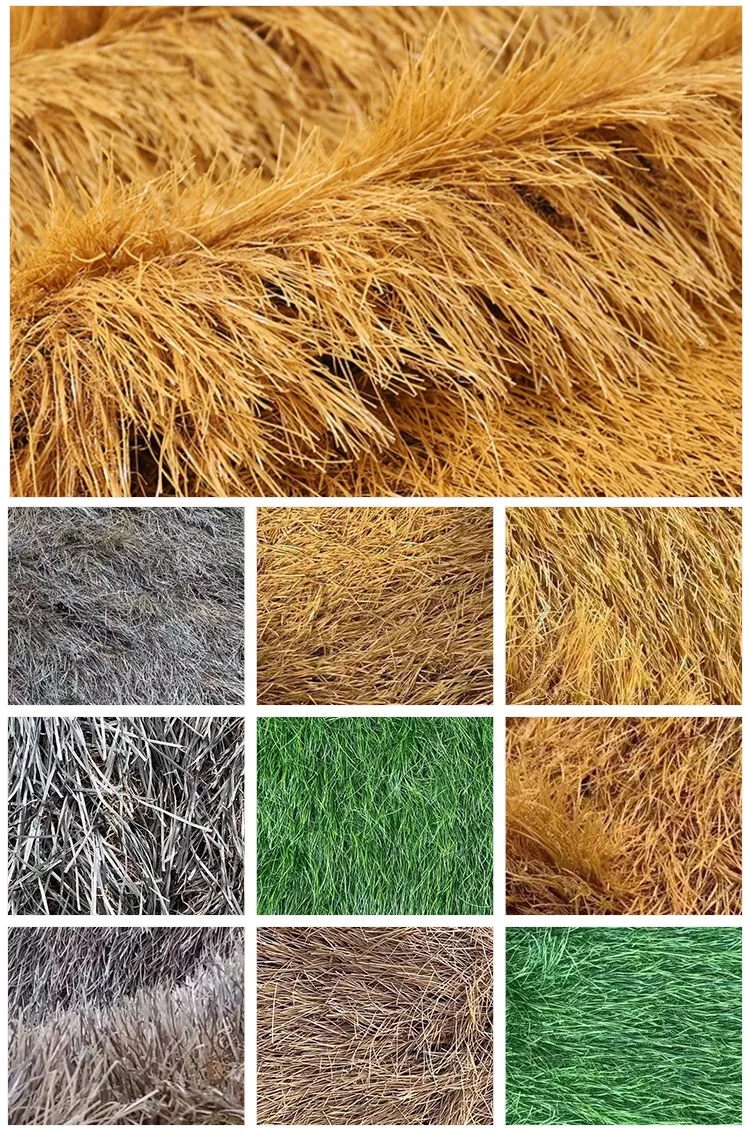 Artificial Plastic Synthetic Thatch Artificial Palm Leaves Synthetic Thatch Roof