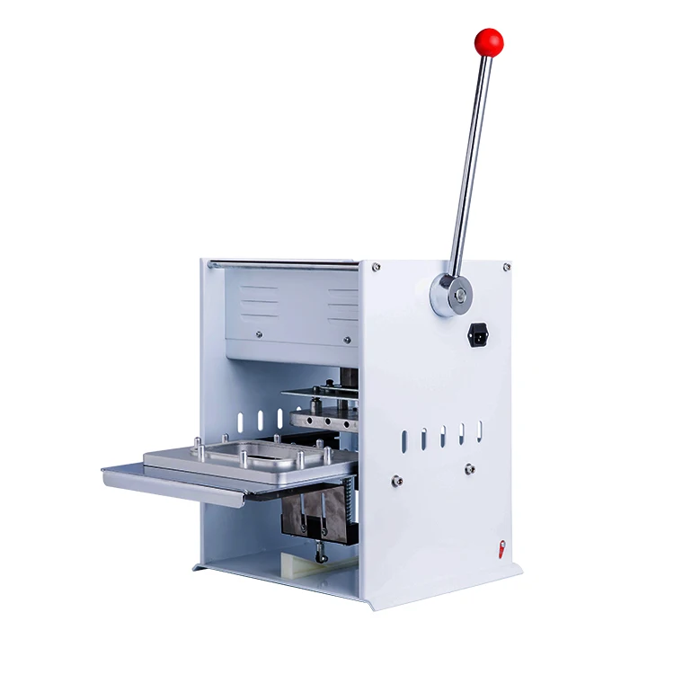 Manual Easy Operate Die Cut Aluminum Foil Lid Cup Sealing Machine