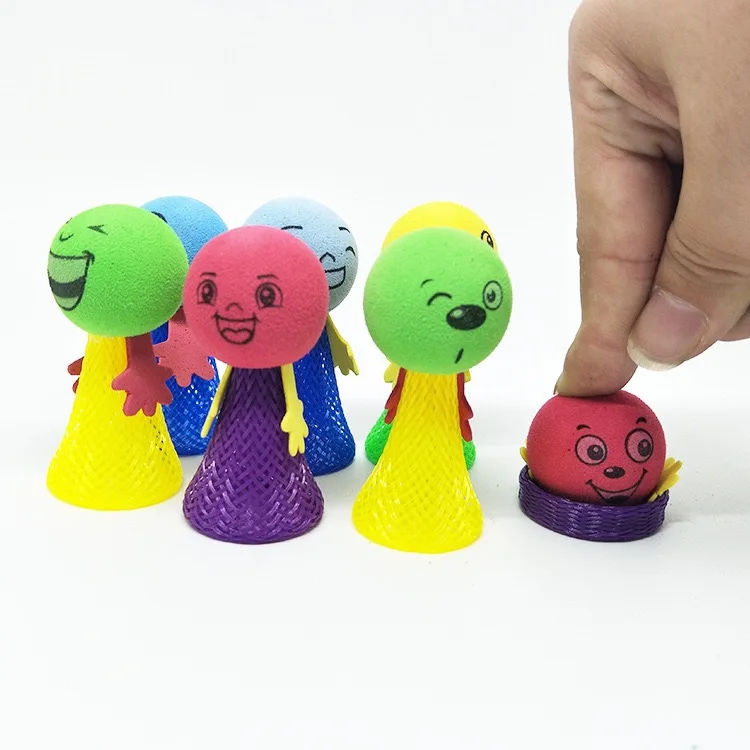 Bouncing Elf Spring Man Bouncing Funny Toys Jumping Dolls Kids Bouncing Spring Stress Relief Toys