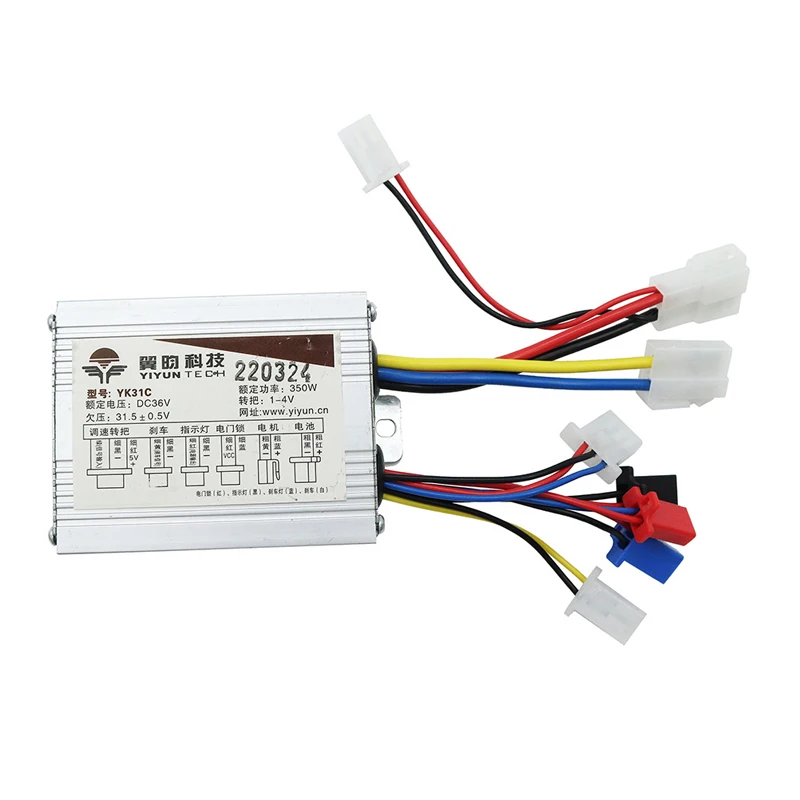 36V/48V 500W/350W Motor Ebike Conversion Kit with 350W/500W Controller Transfer Handle Scooter Accessories for Kids' Monopattino