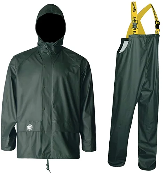 Waterproof Jacket Pants With Hood For Men Women Suits Foul Weather Gear