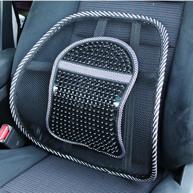 Durable Mesh Lumbar Support Cushion for Car & Office