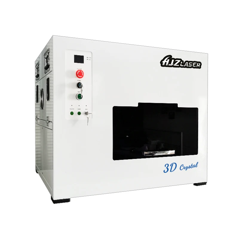 3D小型レーザー彫刻機観光スポットクリスタル彫刻機クリスタル