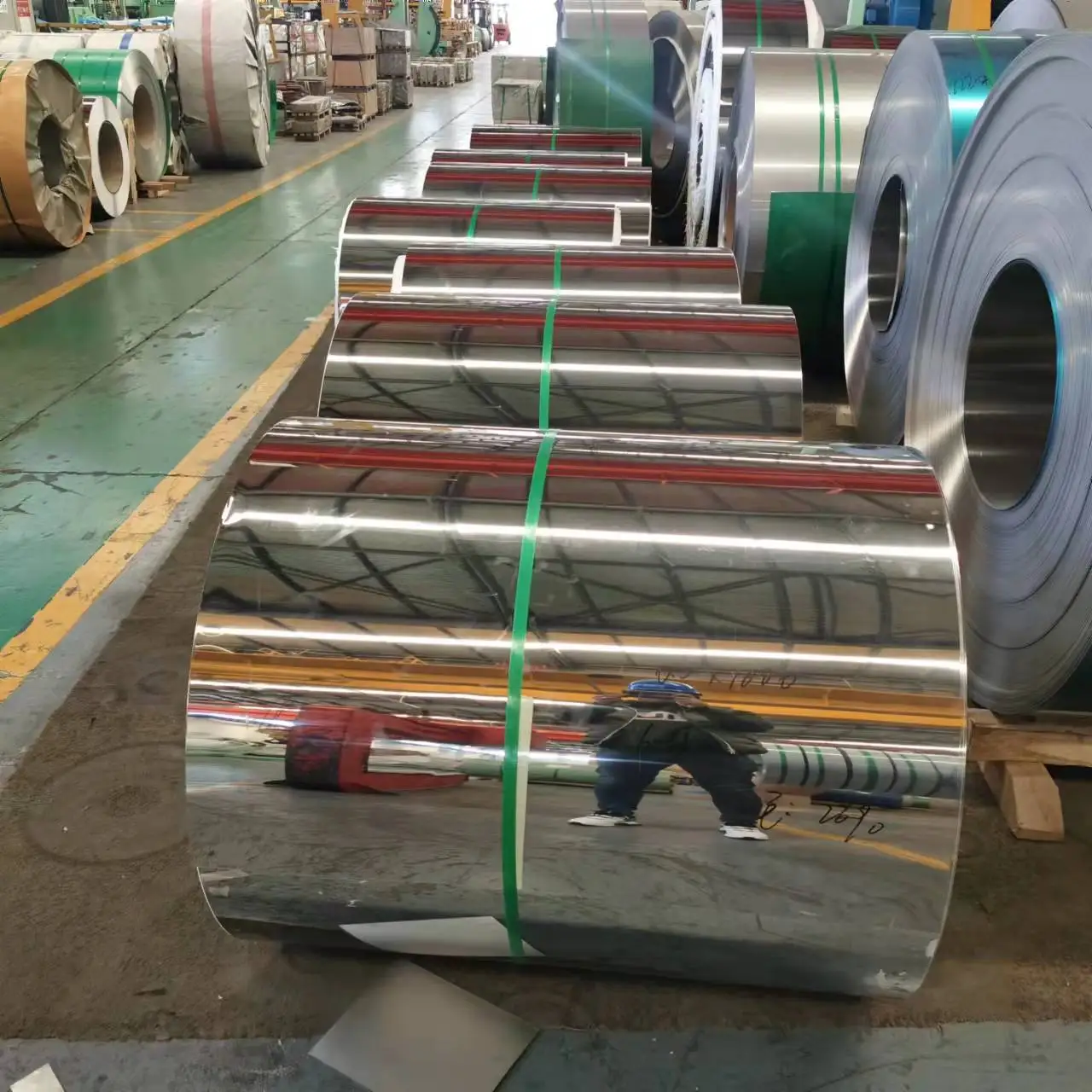 Tiso  Stainless Steel Coil/Strip Aisi Sus 316L 201 304 430 410 304L 202 321 316 310S 2B Ba N4 8K Ss Rolls Price