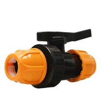 Widely used agricultural PP Compression Fittings For Irrigation System accessories PP BALL VALVE