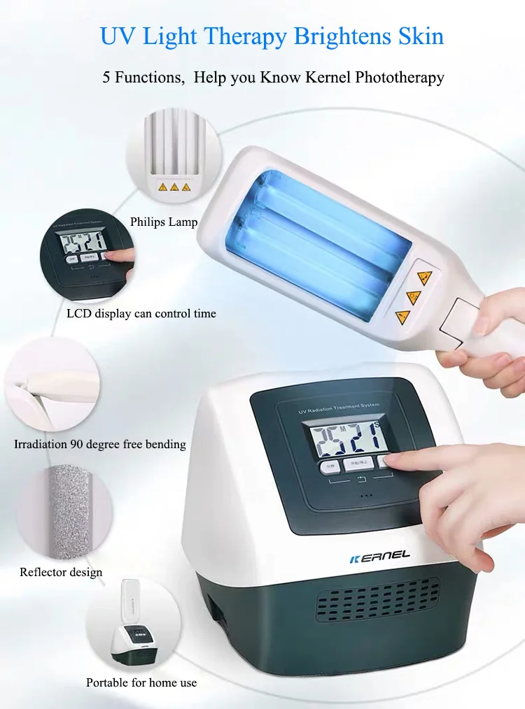超人気ブティック Kernel KN-4006BL UVB Phototherapy Lamp for Home Use 衛生医療用品・救急用品