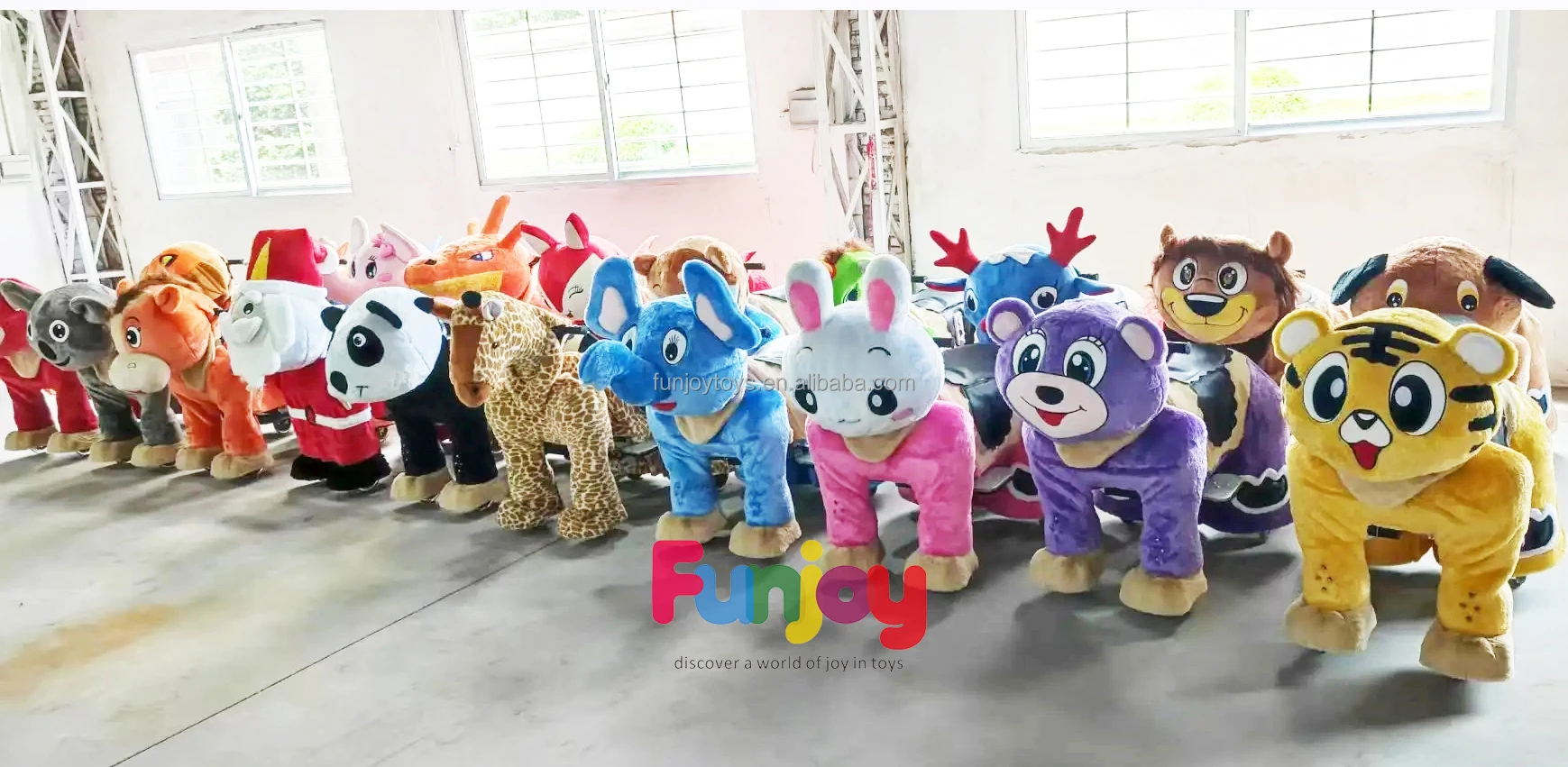 Animal Walking Electric Rides - Fun at Shopping Malls