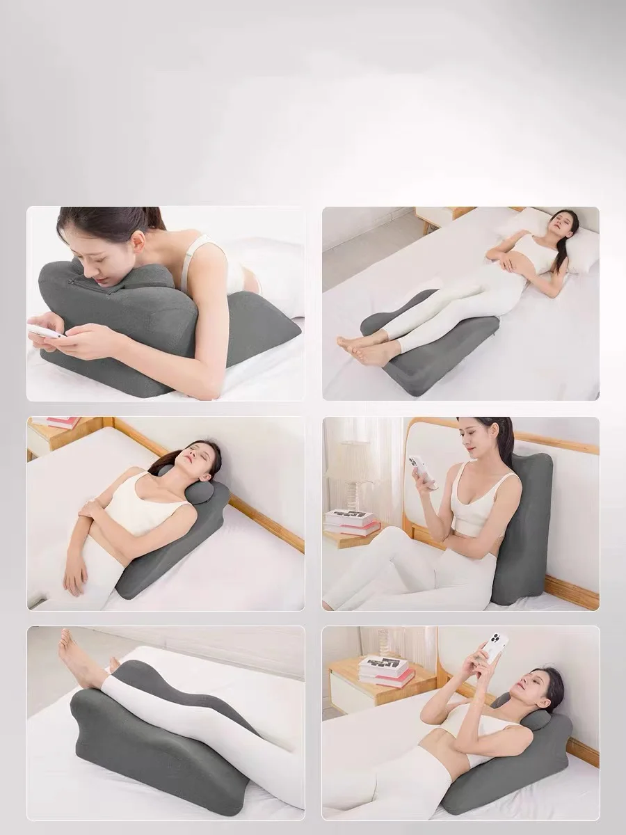 Comfortable Feeling Pillow Sleep Wellness Memory Foam Hip Relaxed Leg