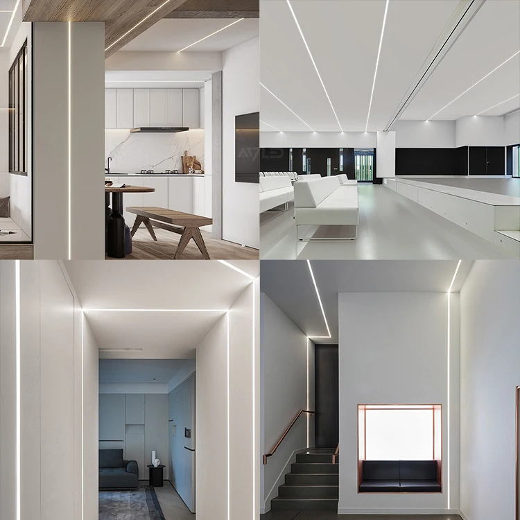 Customizable V-Shape 16*16mm Aluminum LED Strip Profile Corner Mounted 10mm Profile for 5050/3528/2835/5730/3014 LED Strip