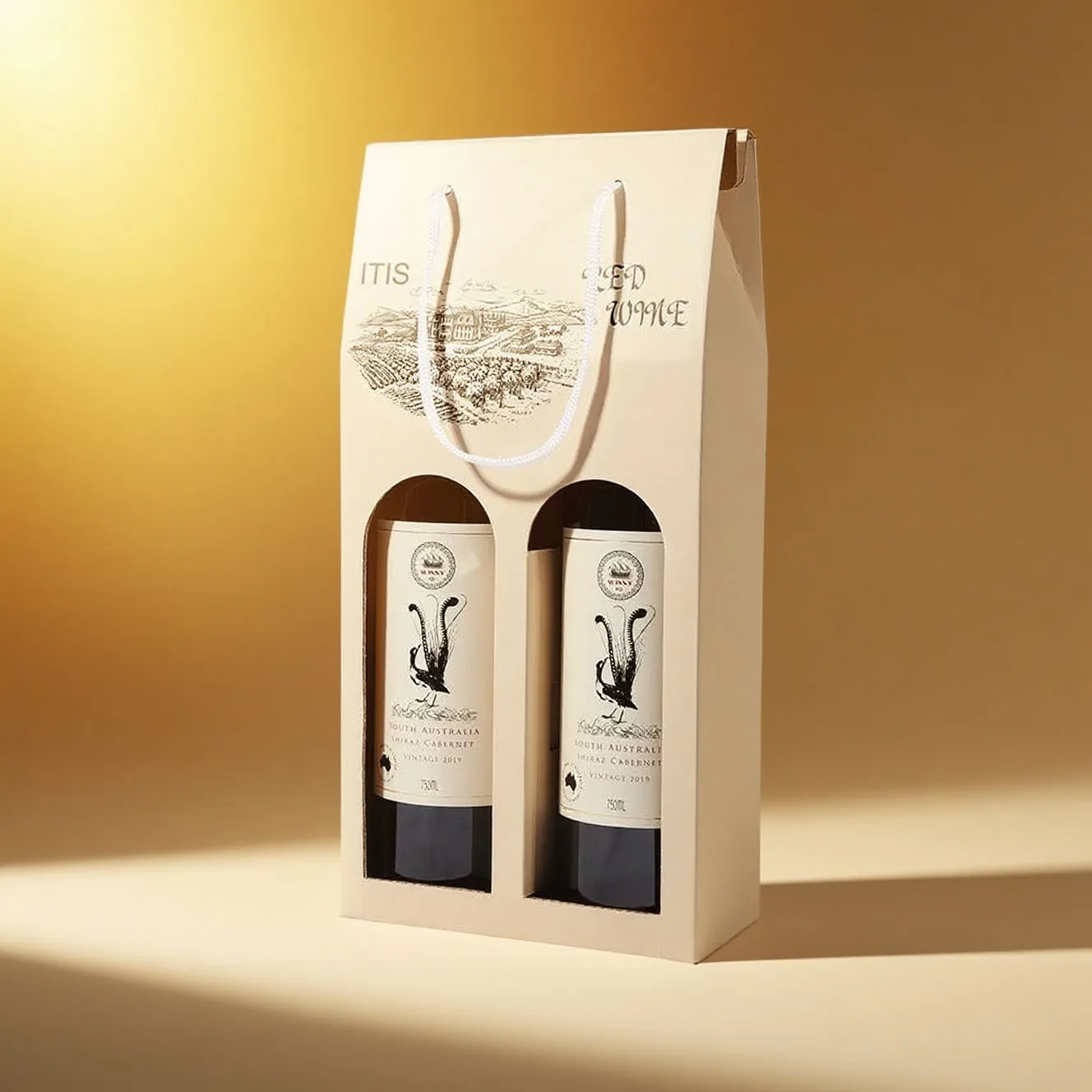 Luxury Champagne Glass Box Manufacturer | Custom Printed Elegant Gift Packaging for Wedding Favors, Bridal Shower | Wholesale China