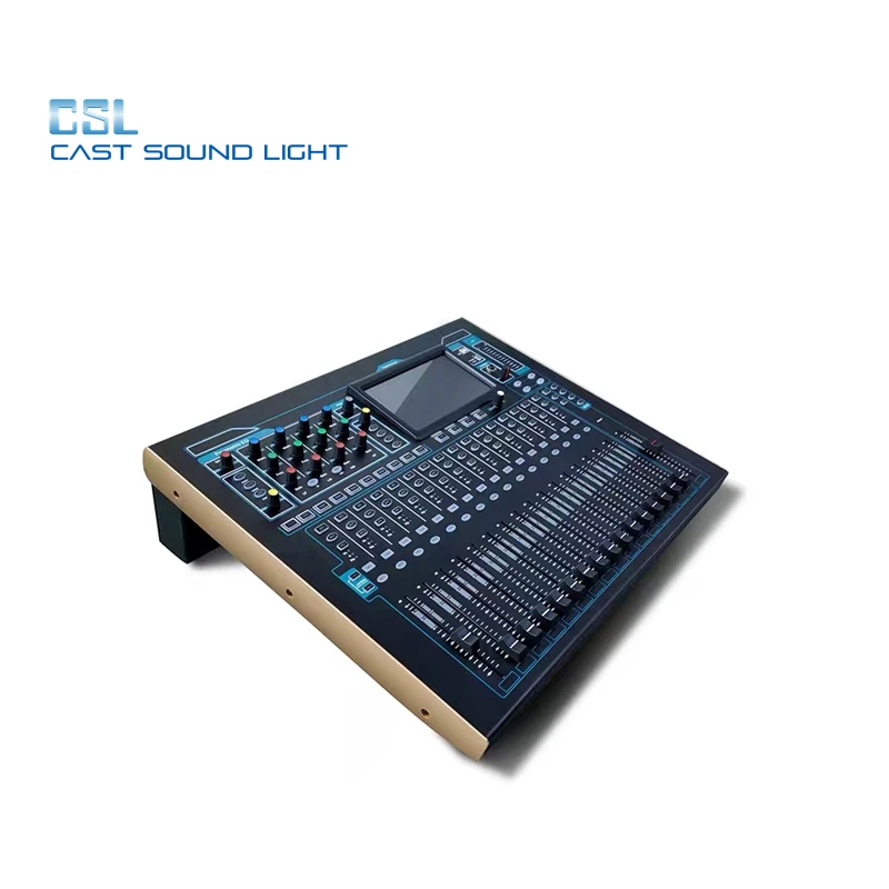 OEM ProfessionalStage16CH 20CH 24CH 32 Channels Digital Mixer With Touch Screen
