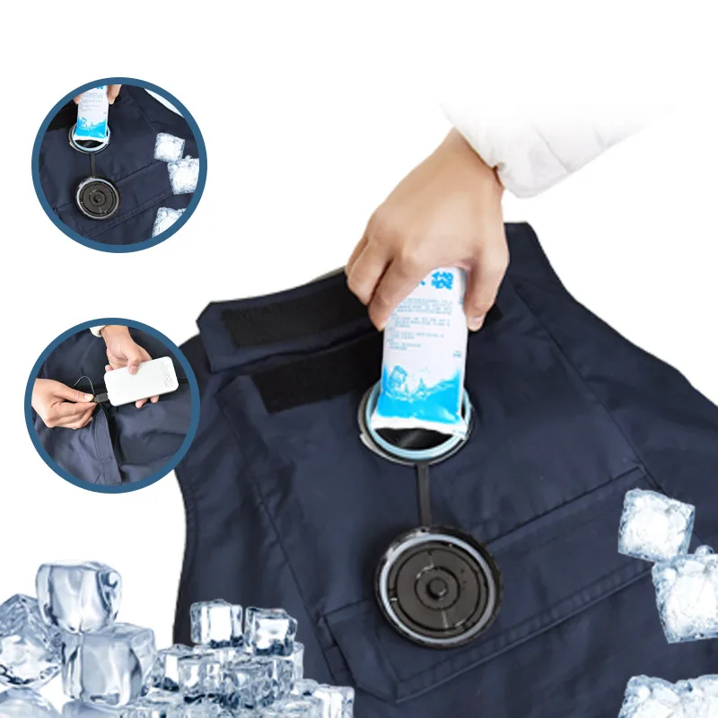 Water Activated Evaporative Cooling Vest,Wearer Stays Cool And Dry