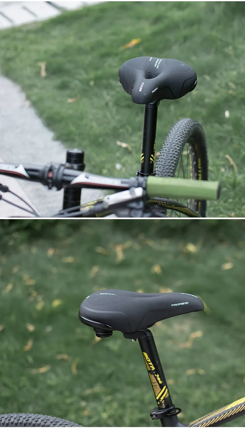 Promend Super Soft Bicycle Memory Foam Saddle ItalySR Anti Shock Seat MTB Bike Saddle Hollow Design Road Mtb SR Make Bike Saddle
