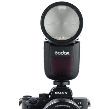 In Stock Godox V1 on V1C TTL 1/8000 HSS Battery Speedlite Flash for All Brands Camera product image