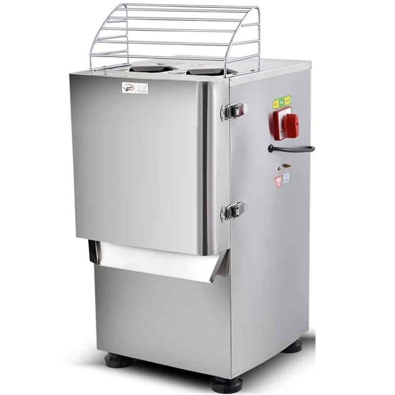 Commercial Automatic Small Potato Slicer and Green Onion Machine