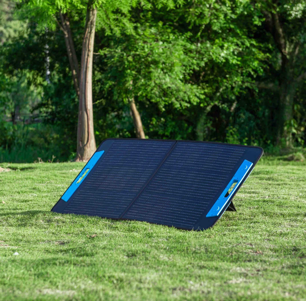 Intenergy All New Foldable Solar Panel Charger 100W Folding Solar Module  for Portable Solar System