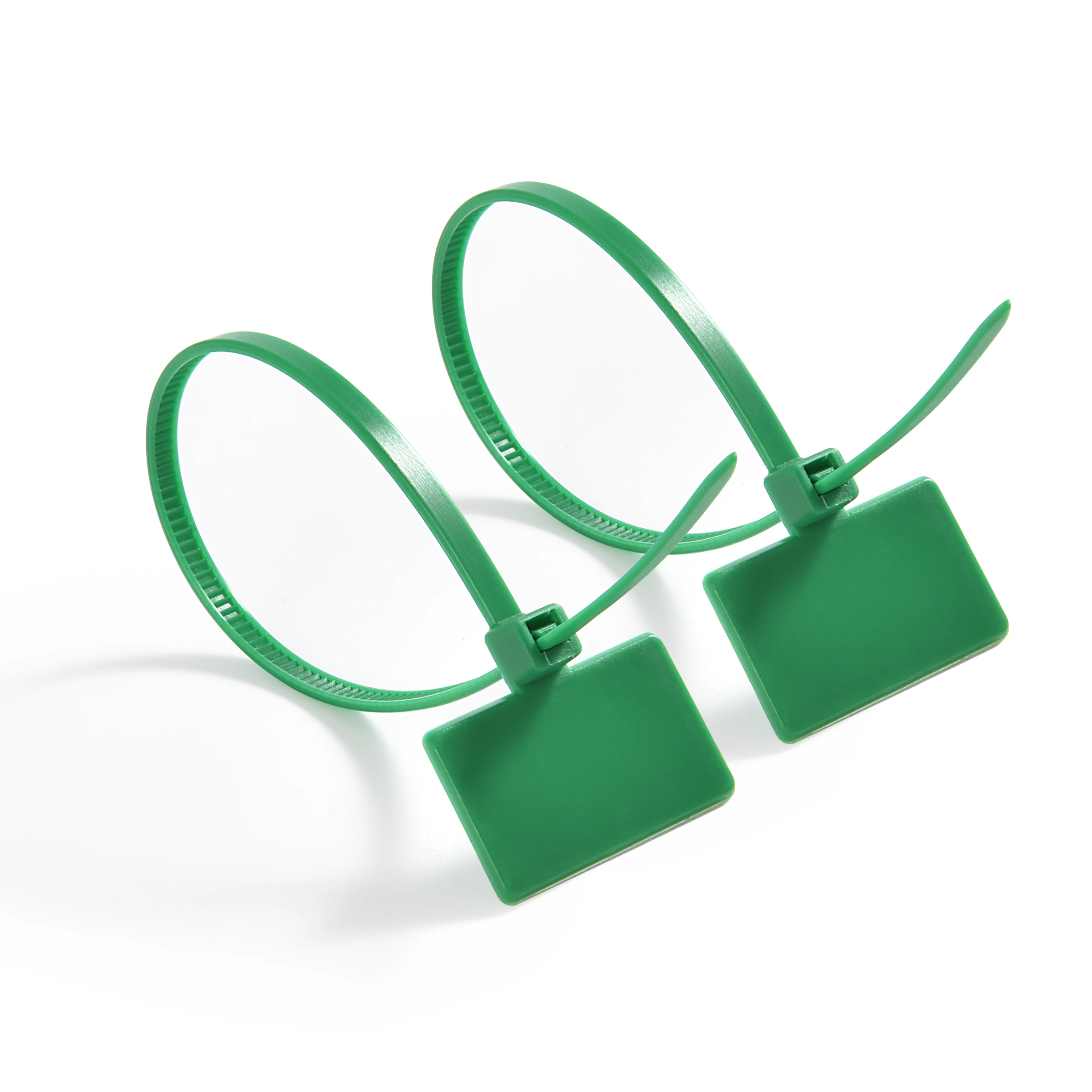 Self-Locking  100pcs/bag Nylon Marker Zip Tie for Wire Identification