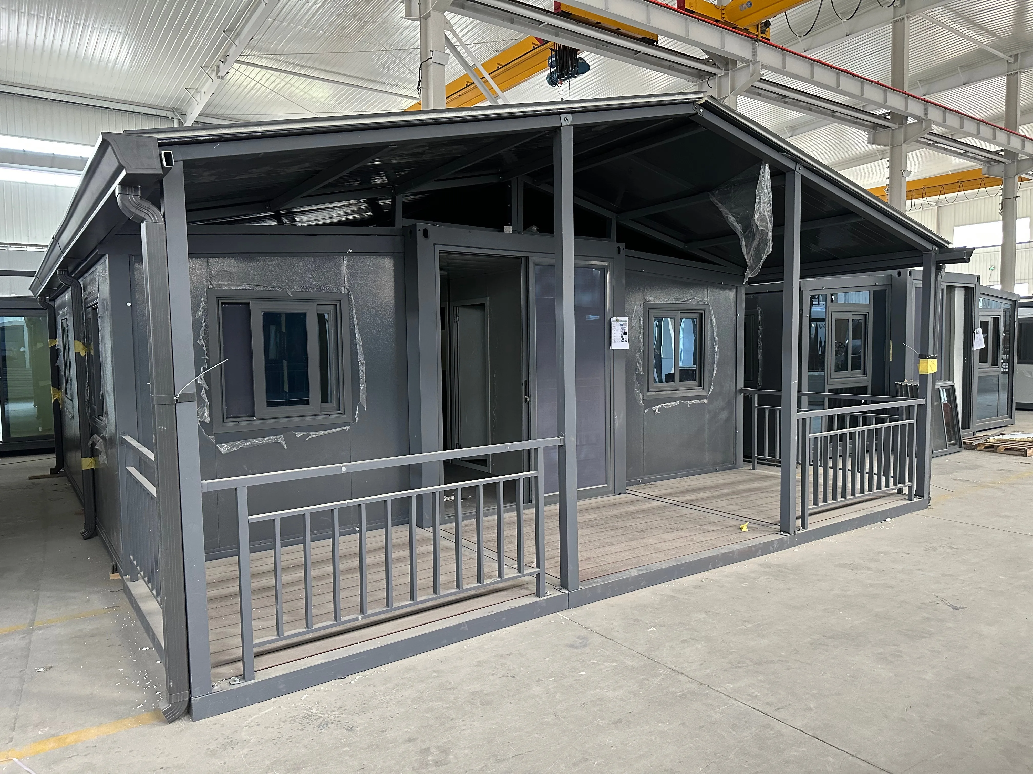 Quick Installation 20ft 40ft Steel Frame Folding Customized Color ...