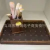 Wooden and metal round gift box