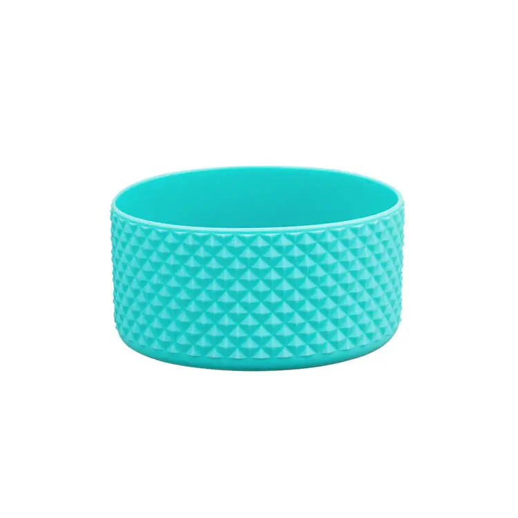 Protective Diamond Texture Silicone Boot Compatible  Tumbler 40oz Water Bottle Hydre Dipped Printing Sleeve Cover