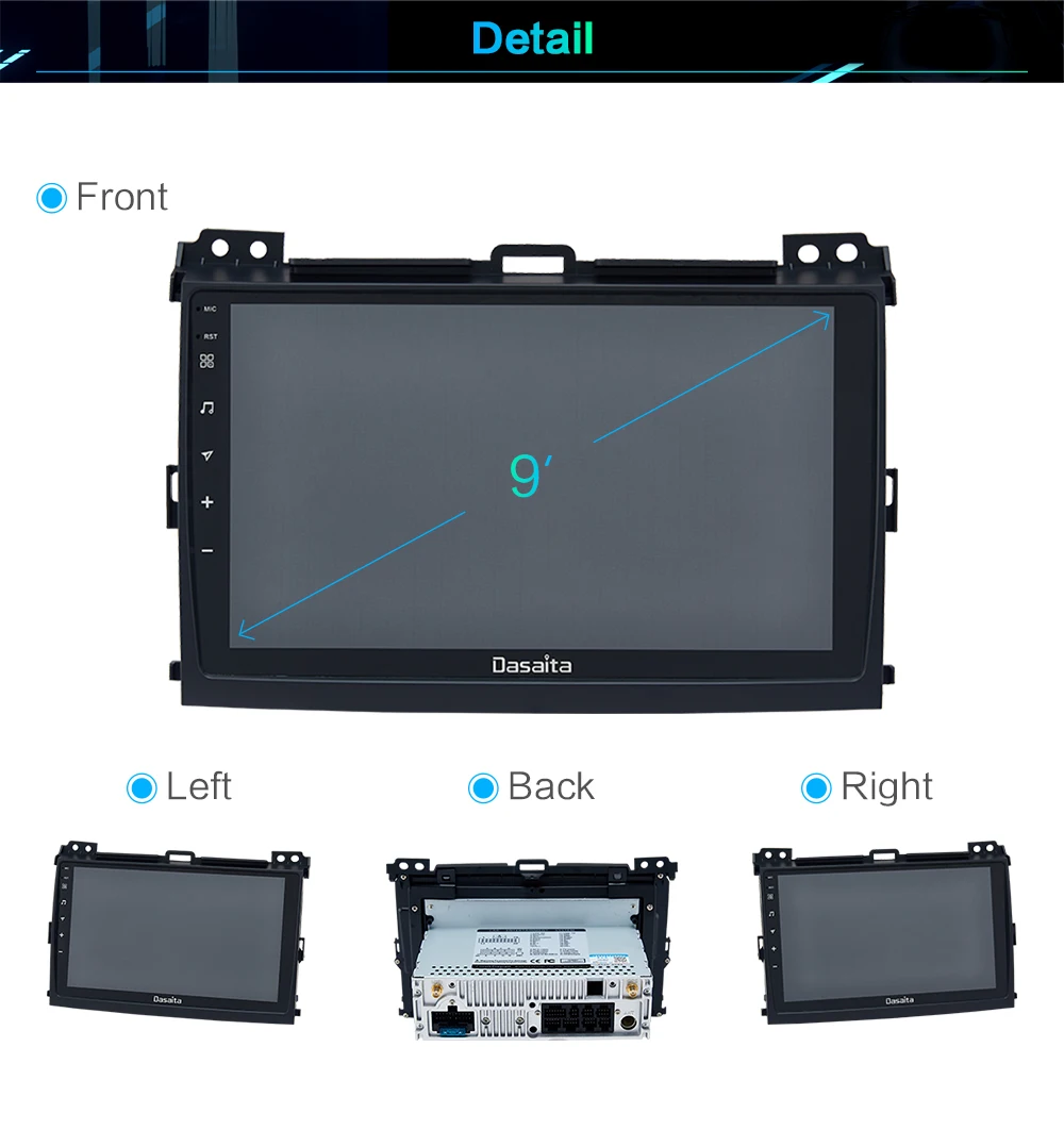 Dasaita Max10 For Honda Crv 2007 2008 2009 2010 2011 Car Radio Ips 