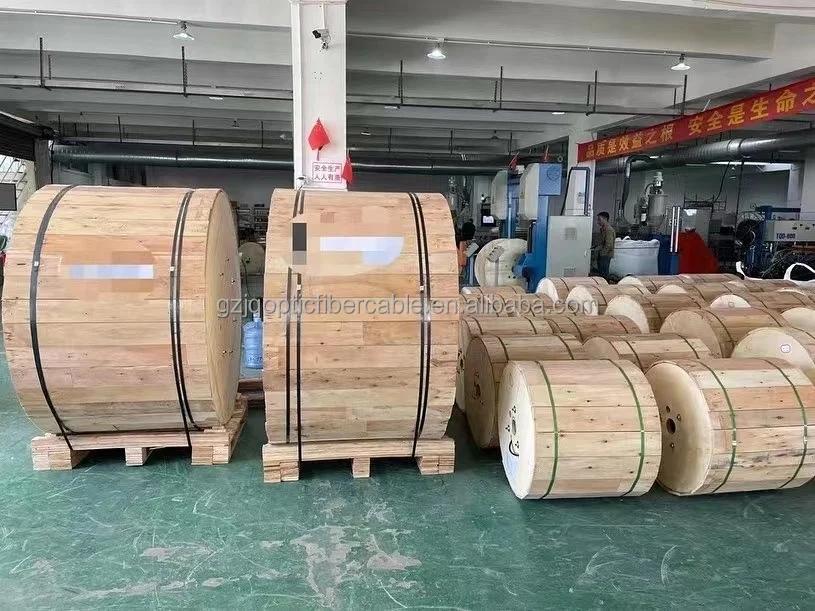 Outdoor Overhead Optical Fiber Figure 8 Apl Armored Cable Gyfty