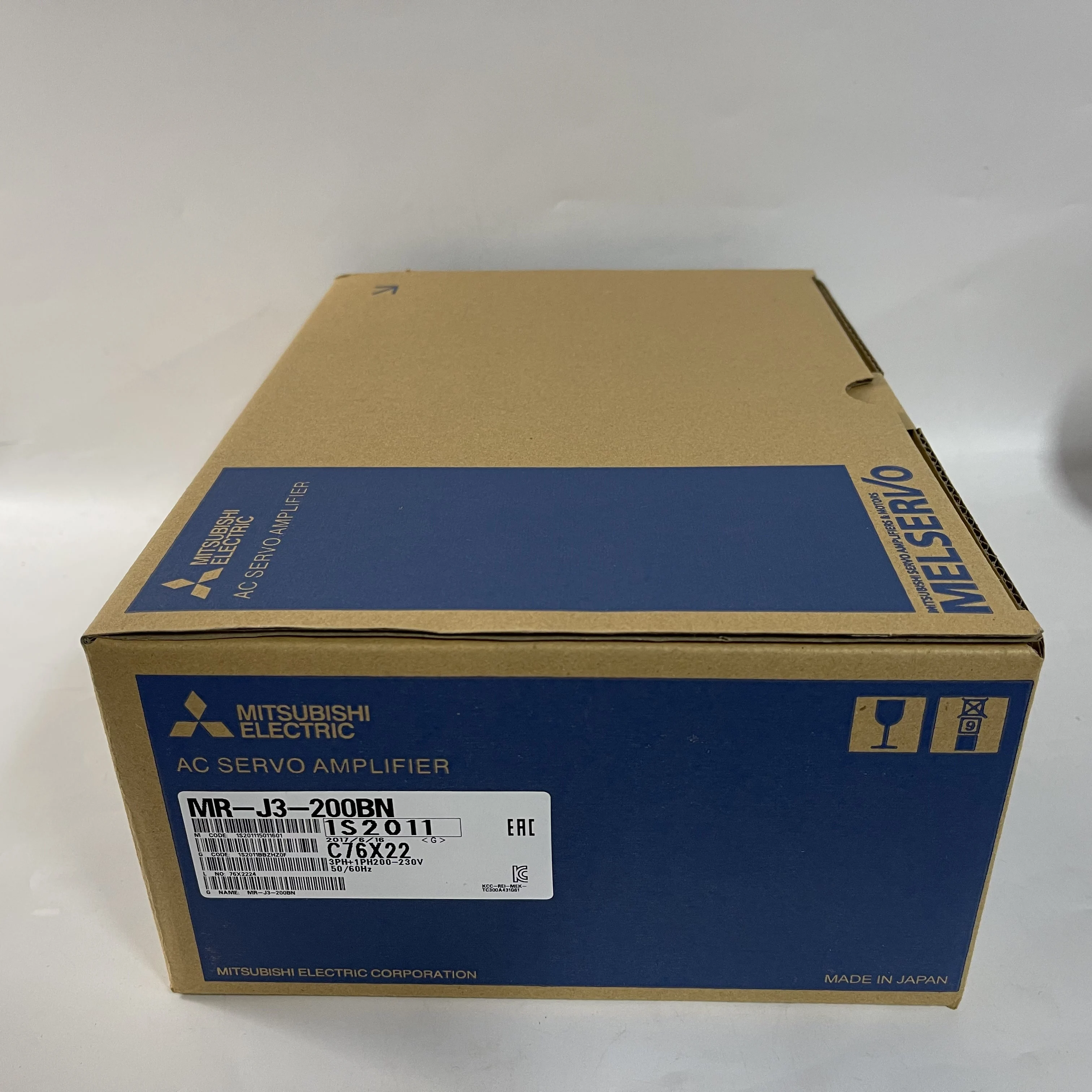 Mitsubishi AC Servo Amplifier MR-J3-200BN Mitsubishi AC Servo Amplifier MR-J3-200BN
