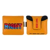 Square mallet putter cover-Orange letters