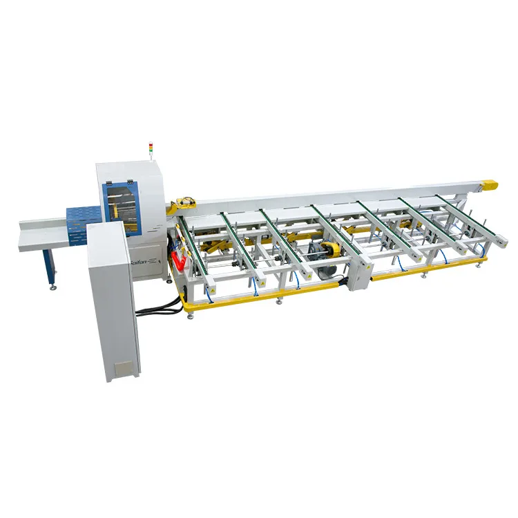 3 Phase Timber Automatic Cross Cut Off Saw Woodworking Machine With Feeding System