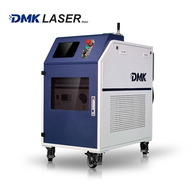 DMK 1000W JPT Nanosecond MOPA Pulsed Fiber Laser Cleaning Machine High Power Portable for Stainless Steel Core Laser Source