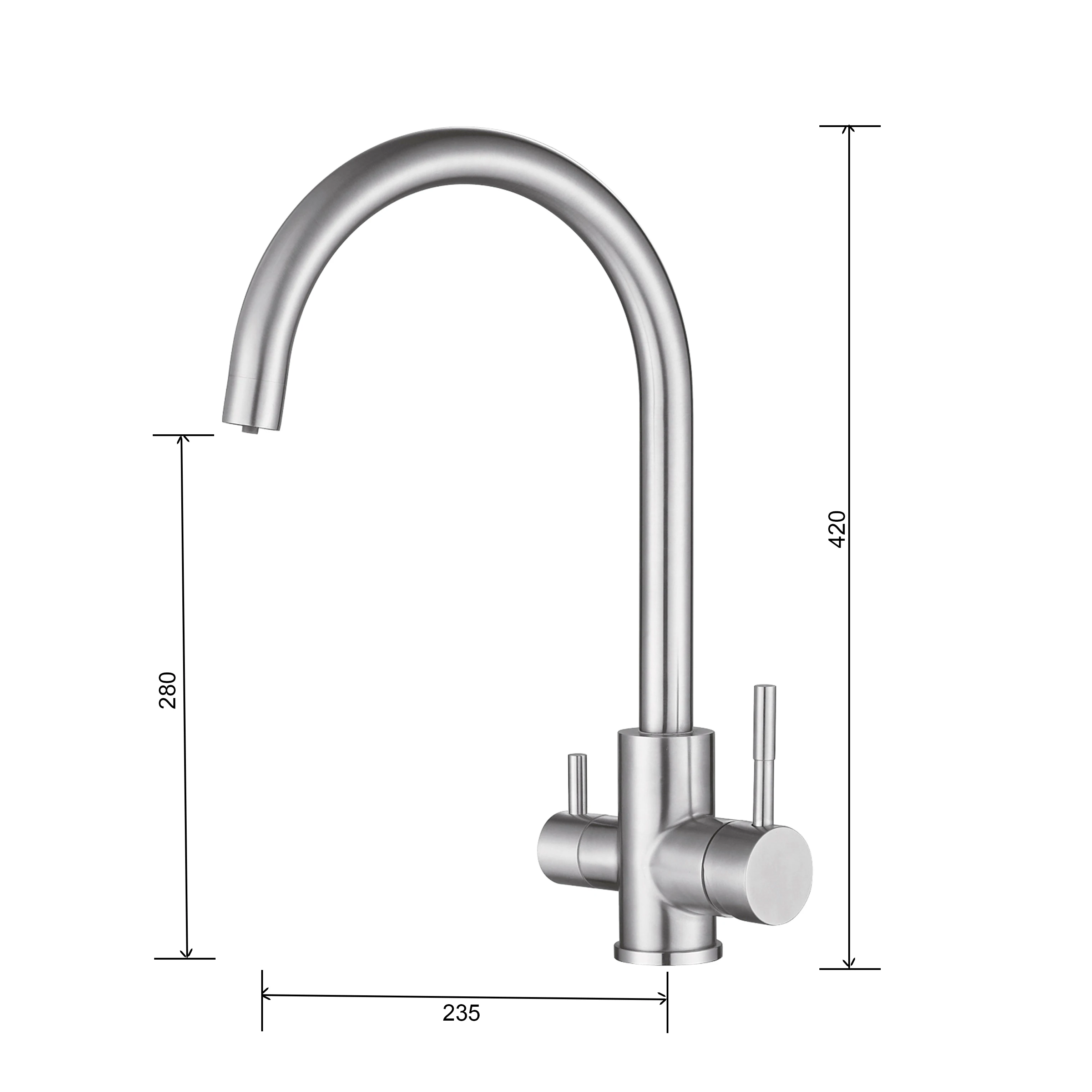 3 Way Kitchen Faucet Australia