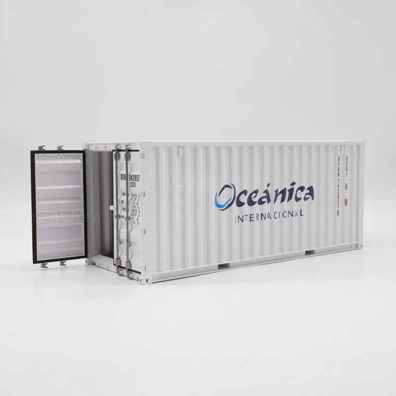 【LA】O.A.S. Konténermodell Gyár – Testreszabott 1:20 arányú kézműves szállítási dobozok, Oceanica konténermodell