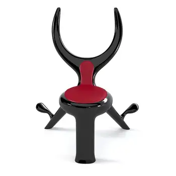 Fiberglass Unique Design Adult Red Black White Couple Sex Love Chair