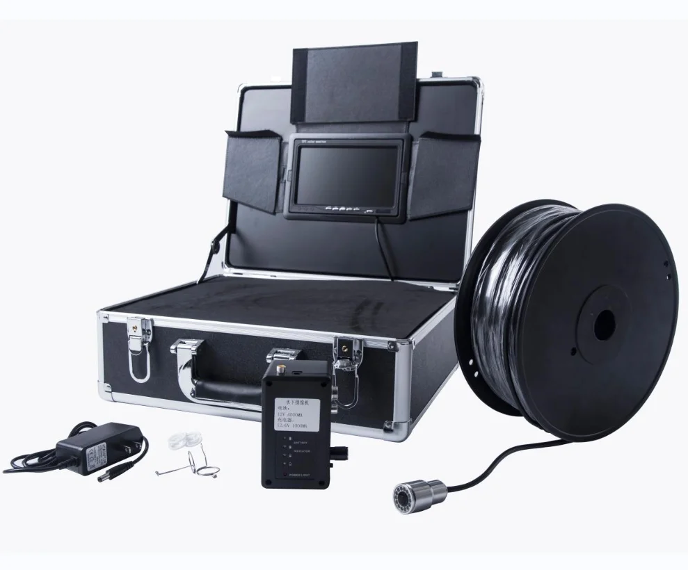 7 Inch LCD Monitor Video Fish Finder Camera Kit For Winter Underwater Ice Fishing Men's Gift