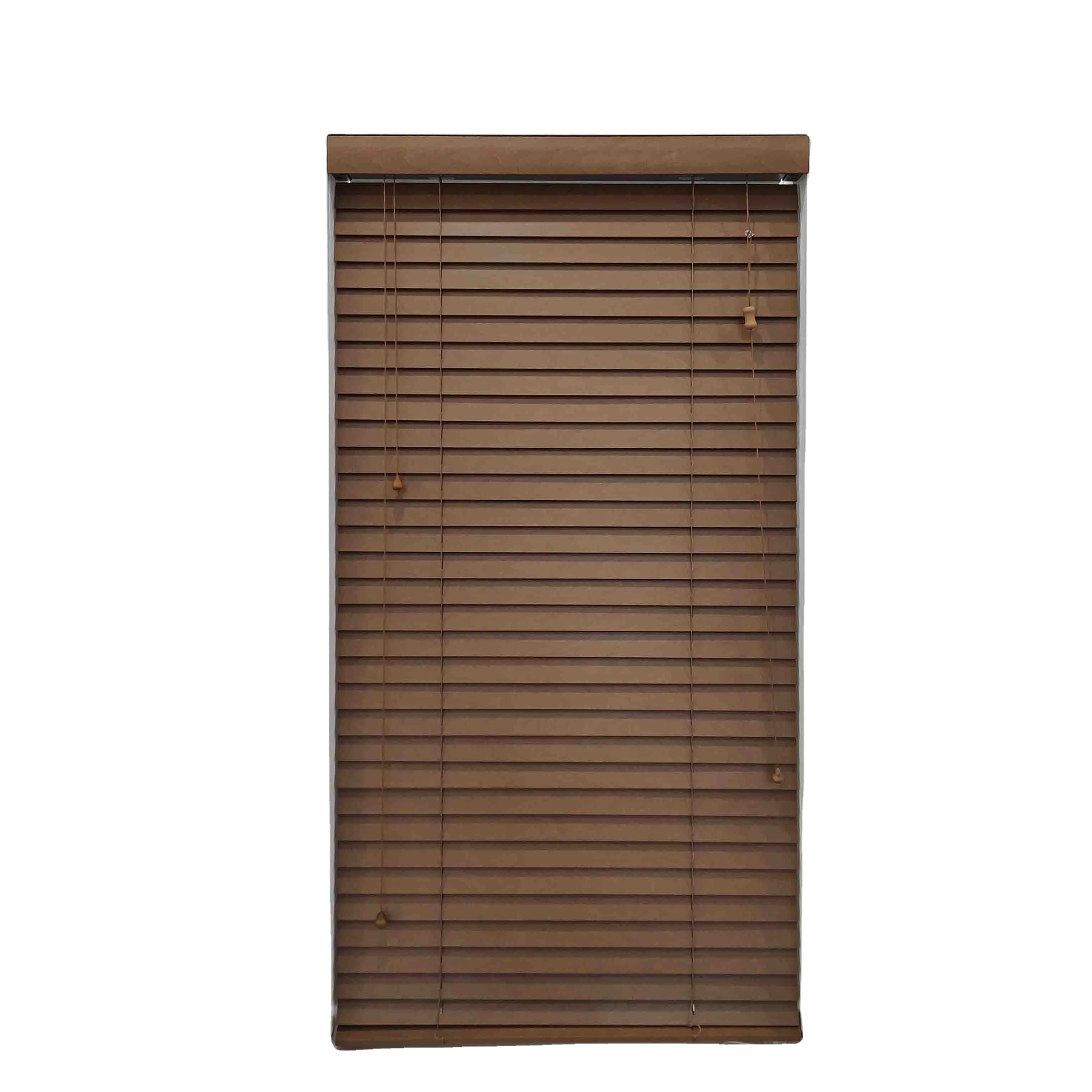 Huasheng Venetian Wooden Basswood Window Blinds Elegant and Stylish Shades & Shutters