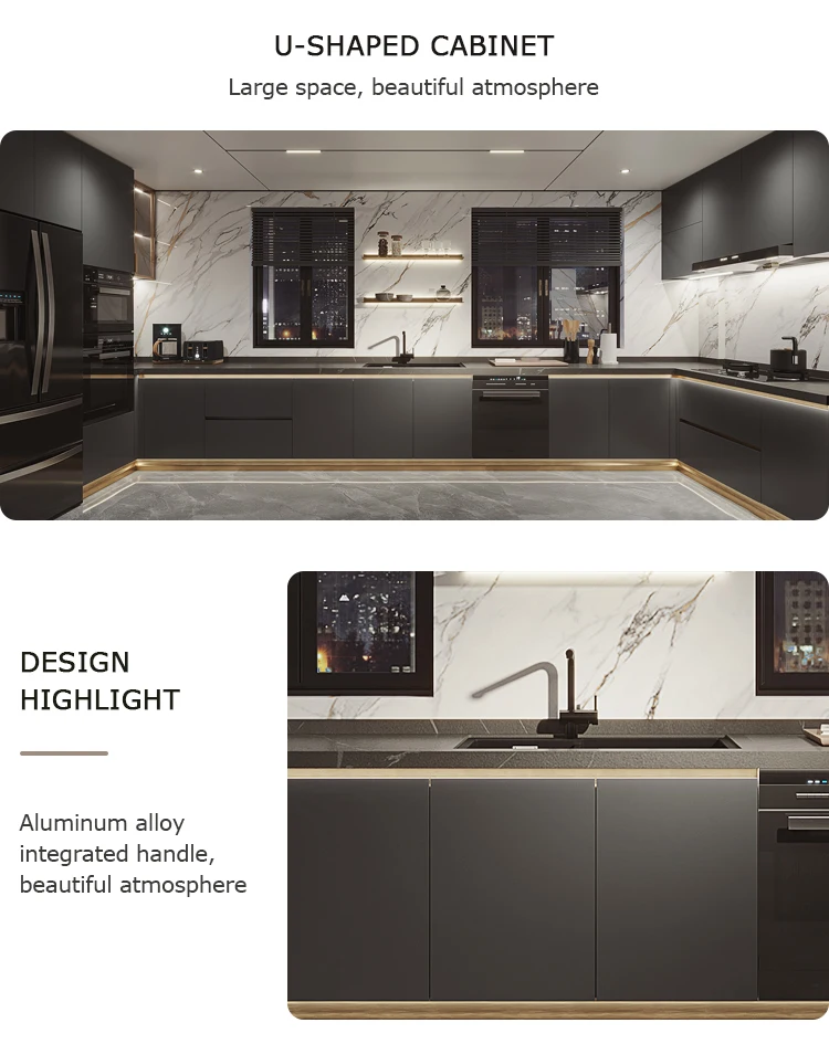 Modern Island Kitchen Design - Custom Cabinets & More