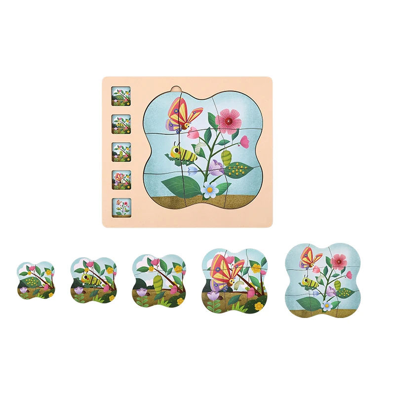 Download Wooden Toy Life Cycle Puzzle Butterfly Buy Wooden 3d Puzzle Toy Educational Toy Kids Intelligence Toy Product On Alibaba Com