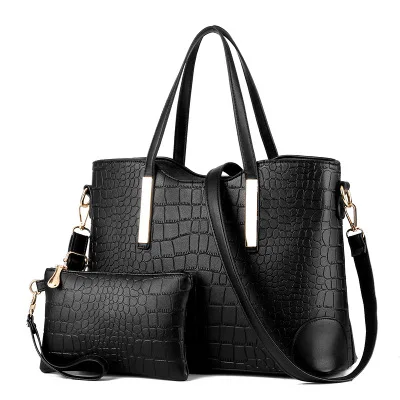 2 Housses De Poignée En Simili Cuir Noir - Dimensions 13x9 Cm - Avec Fermoirs En Alliage - Pour Sacs à Main, Valises, Sacs Fourre-tout