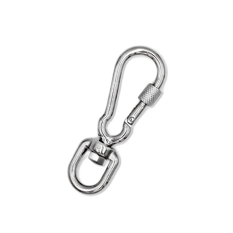 Factory Safety Stainless Steel Swivel Snap Hook With Screw Dog Leash