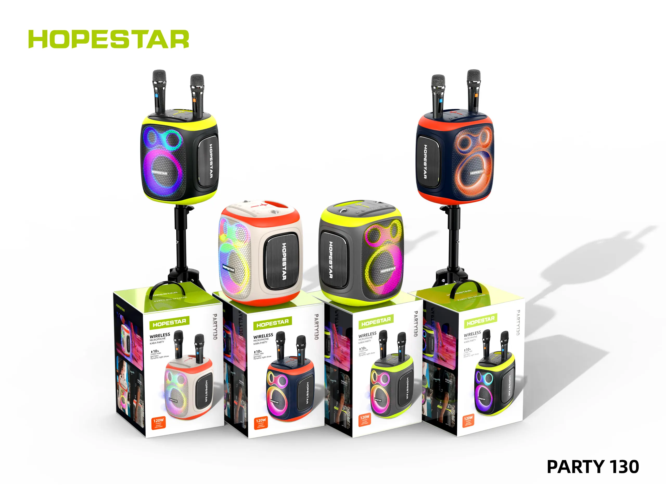 Hopestar Partybox130 - Ultimate Outdoor Karaoke Speaker
