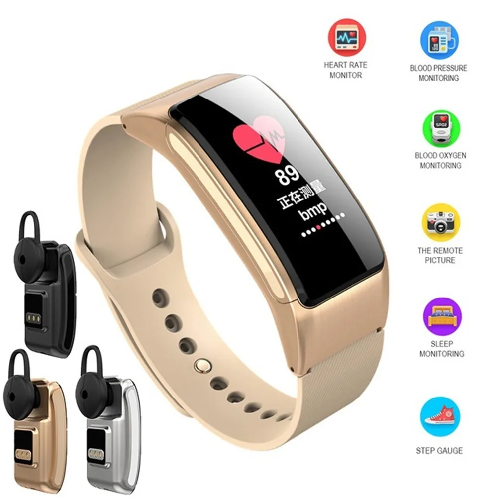 Smart Bracelet B31 with  Headset Smart Wristwatch