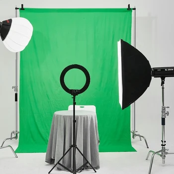 Photo Studio Heavy Duty 10 Feet Adjustable C-Stand Holding for Professional Vido and Photography detail image