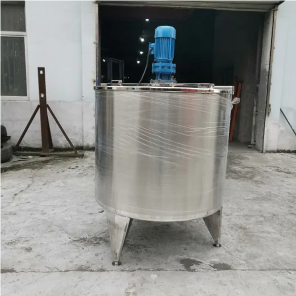 Fruit Juice Beverage Blending Machine  Double Jacket Mixing Tank Sauce Jam Ketchup Industrial Electric Heating Mixing Tanks