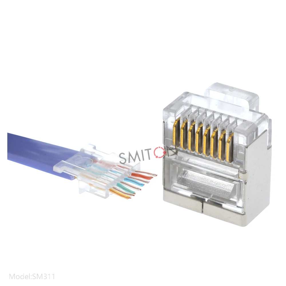 FTP CAT6 Mini Modular Plug Shielded Short RJ45 Connector