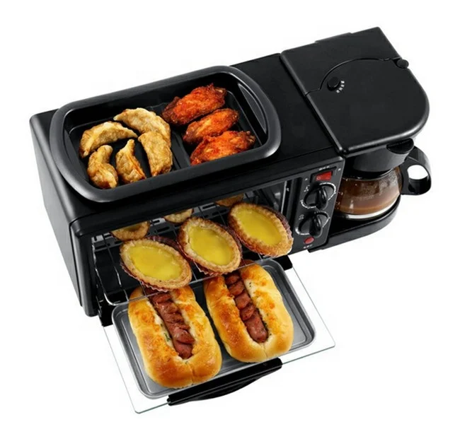 Unique 3 in 1 Breakfast Maker Oven Set for Home - China 3 in 1